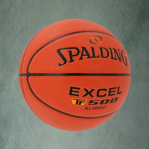 Balón baloncesto  Excel TF-500 Spalding.  composite. Indoor-outdoor. All Surface. marrón.