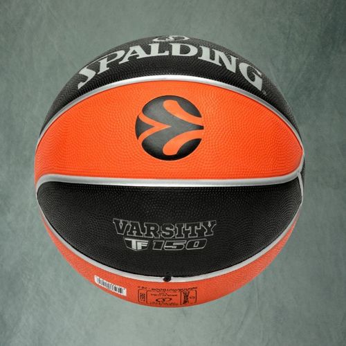 Balón Spalding Euroliga baloncesto Outdoor TF-150. Goma. Talla 7. Adulto