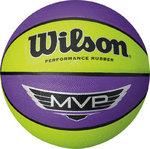 Balón Wilson MVP Púrpura / Lima. Goma.