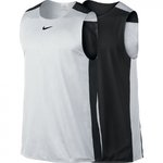 Camiseta sin mangas reversible Nike League. Outlet Blanca y negra