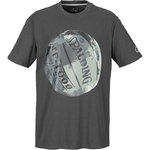 Camiseta Spalding Legacy Tee gris