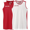 Camiseta Spalding Essential reversible rojo/blanco