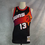 Camiseta Steve Nash. Phoenix Suns.#13.1996-97. Negra. Hardwood Classics