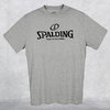 Camiseta Spalding Logo Gris manga corta