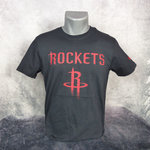 Camiseta Houston Rockets NBA. Negra. Manga corta. New Era