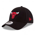 Gorra Chicago Bulls negra. New Era. 9Forty