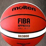 Balón Molten BG 3800. Talla 6. Baloncesto femenino. indoor/outdoor. FEB