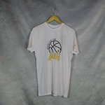 Camiseta  Los Angeles Lakers NBA. Manga corta, blanco. Graphic. New Era