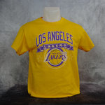 Camiseta Los Angeles Tee. Manga corta amarilla. LA Lakers NBA. Hardwood Classics