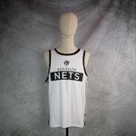 Camiseta Kevin Durant. Brooklyn Nets. #7 Blanca. sin mangas. NBA Brand