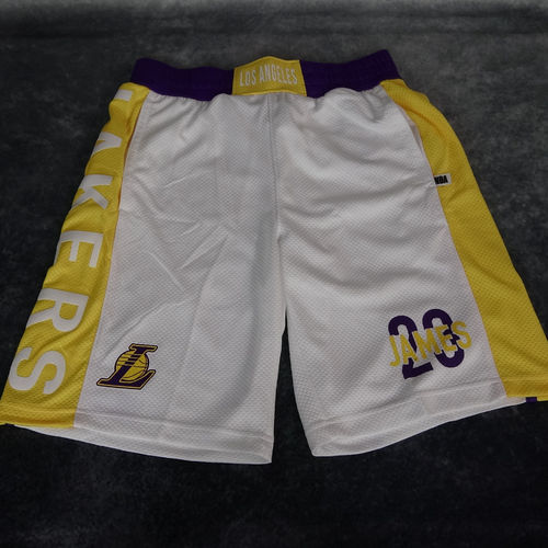 Pantalones cortos. Lebron James Los Angeles Lakers #23. NBA Brand