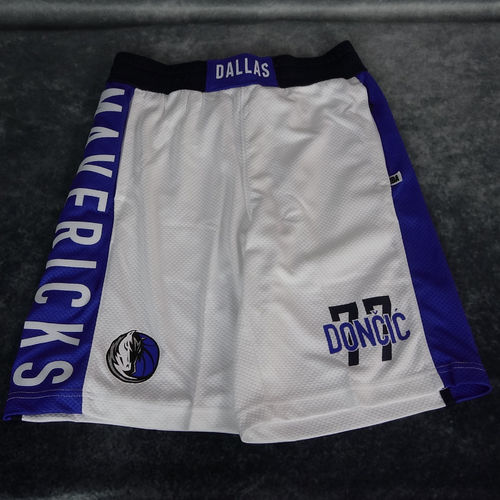 Pantalones cortos. Luka Doncic Dallas Mavericks #77. NBA Brand