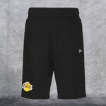 Pantalón cortos Los Angeles Lakers. NBA Team Logo Short. New Era. Negro