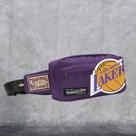 Fanny Pack Ángeles Lakers. NBA. Hardwood Classics. Mitchell and Ness