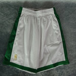 Pantalones cortos Boston Celtics NBA blancos.1996-1997. Hardwood Classics