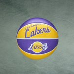 Mini balón Los Angeles Lakers Wilson NBA Team Retro. Talla 3