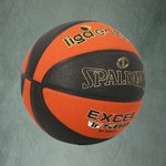 Balón ACB Excel TF-500 Liga Endesa. Piel Composite. Spalding. Indoor-Outdoor