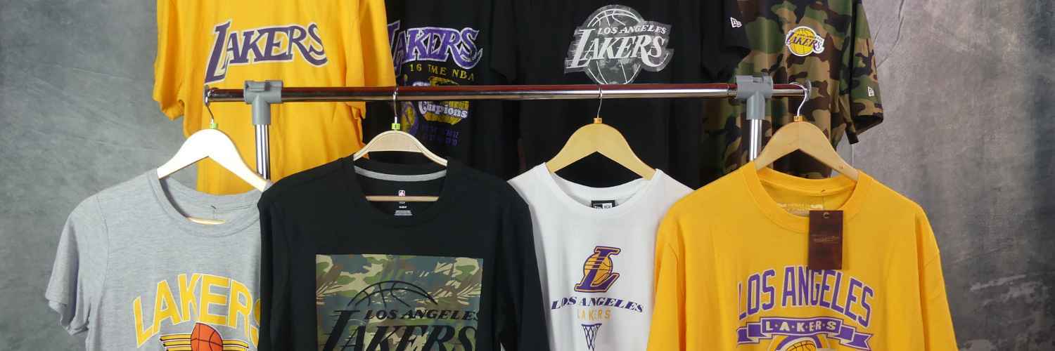 Camisetas Los Angeles Lakers. T-shirt, sin mangas. Basketspirit Madrid. Venta online España