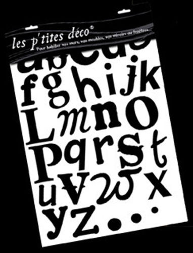 Stickers Deco ABC d'Air Rouge de Garance