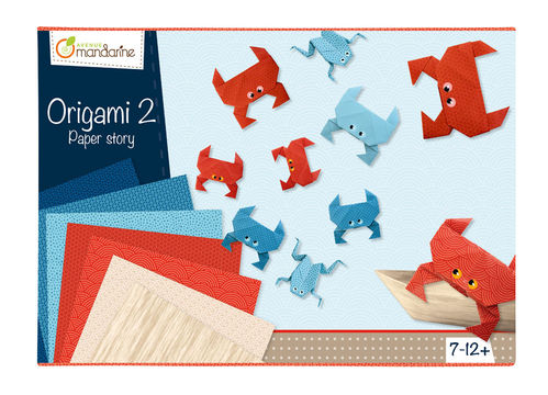 Kit créatif Origami Avenue Mandarine