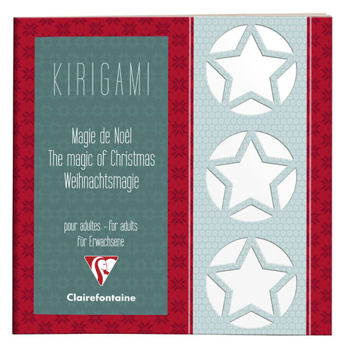 Carnet de Kirigami Magie de Noël Clairefontaine