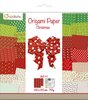 Origami Papier Noel 2 20 x 20 cm Avenue Mandarine