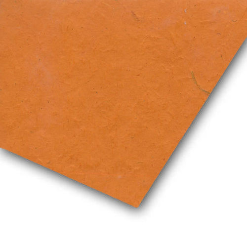Papier Lokta Orange Esprit de Papier A4 120 gr 10 feuilles