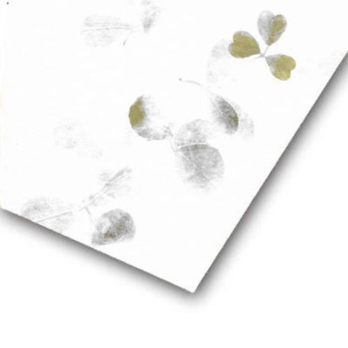 Papier Artisanal Blanc inclusion de Feuilles A4 150 gr 20 feuilles