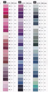 Rico Design - Mouliné de coton , coloris n° 76 à 150