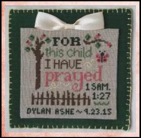 Cherry Hill Stitchery - For This Child
