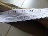 RS - Dentelle Broderie Anglaise coloris Blanc 40 mm