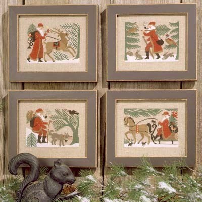 The Prairie Schooler - Woodland Santas