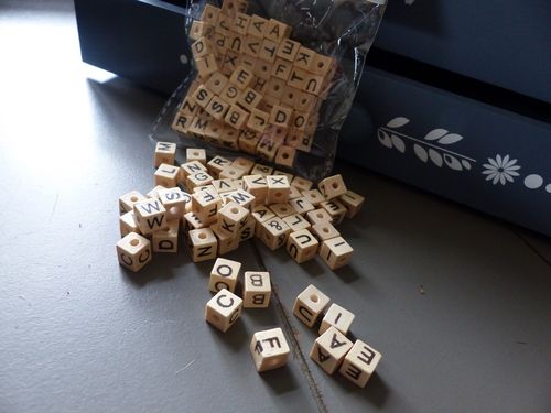 Rico Design - Cubes en bois alphabet  (Ref 8796 26 03)