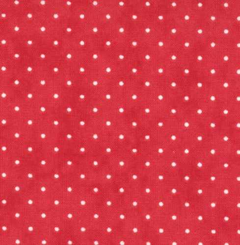 Moda Essential Dots - Coloris Christmas Red