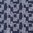 Rico Design - Tissu coton bleu fonçé motif graphique (161)