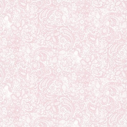 Clothworks - Love song Paisley Pink