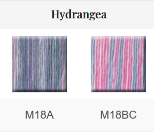 HOE - Mouliné 2x5 m coloris Hydrangea