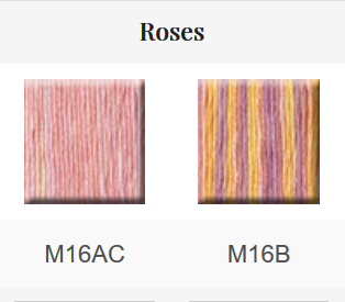 HOE - Mouliné 2x5 m coloris Roses