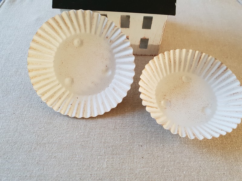 FDC - Mini moule à tarte Blanc 8,2 cm diamètre