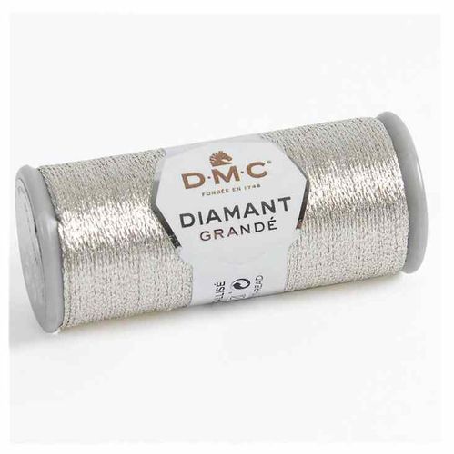 DMC - Fil diamant Grandé Argent clair G168
