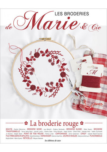 EDS - Les broderies de Marie & Cie n°13 - La broderie rouge