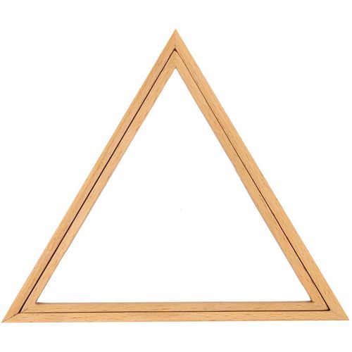 Rico Design - Cadre en bois Triangulaire 27,5x24 cm