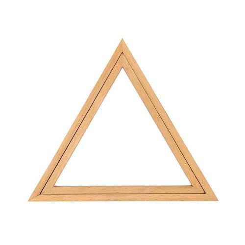 Rico Design - Cadre en bois Triangulaire 21x18 cm