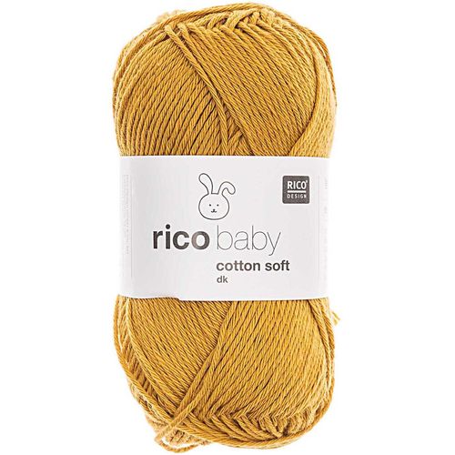 Rico Design - Baby Cotton Soft DK coloris Moutarde 064
