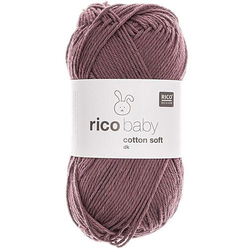 Rico Design - Baby Cotton Soft DK coloris Prune 068