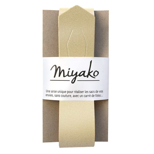 COM - Anse de sac sans couture Miyako coloris Or Irisé
