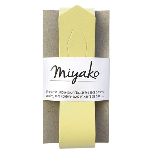 COM - Anse de sac sans couture Miyako coloris Jaune