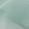3B - Tissu filet coton bio coloris AZUR