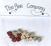 The Bee Company - Mini coeurs assortis TM19