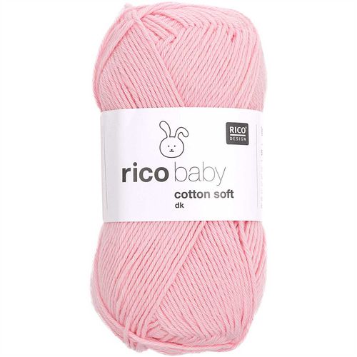 Rico Design - Baby Cotton Soft DK coloris Dk rose 072